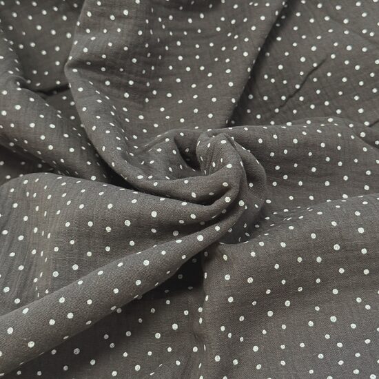 Pumpiņu muslīns (Dark grey)
