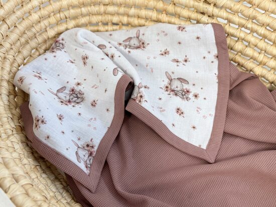 Kokvilna segas - zaķīši