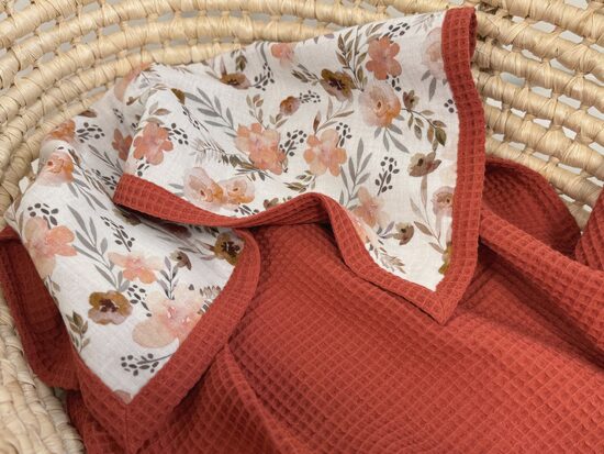 Vafeļsega - oranžie ziedi