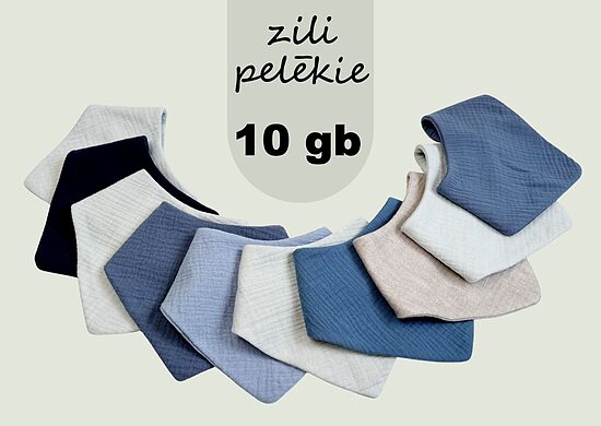 Lacītes (zili pelēkais) - 10 gb